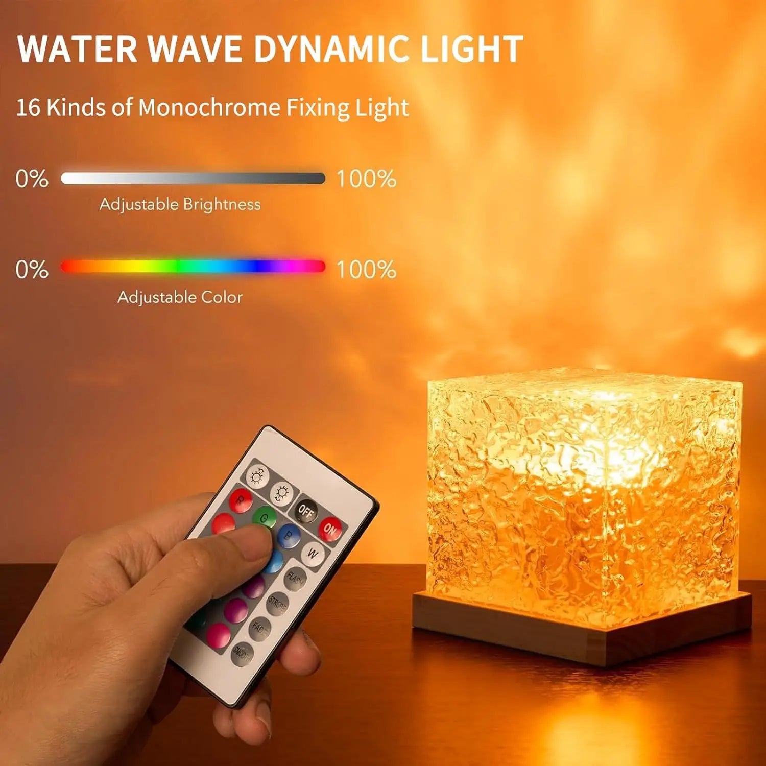 OOLAMP™ Ocean Wave Projector Lamp 16 Colors